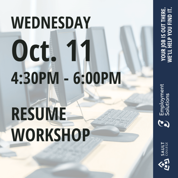 Resume Workshop - October 11